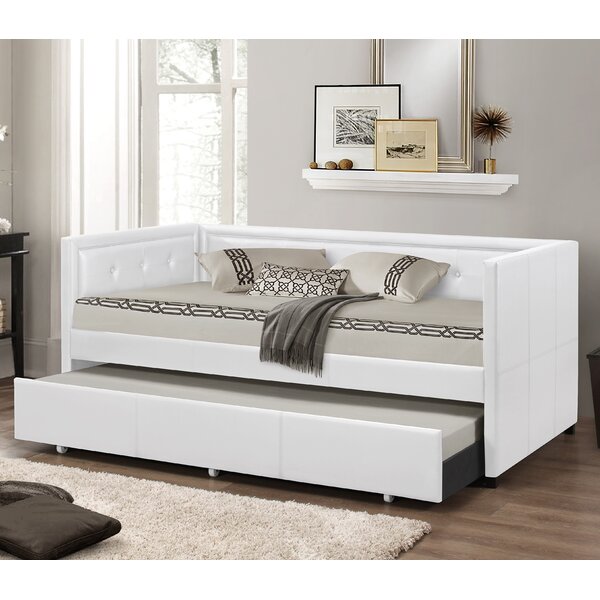 Wholesale Interiors Baxton Studio Daybed With Trundle Reviews Wayfair   Baxton Studio Daybed With Trundle 